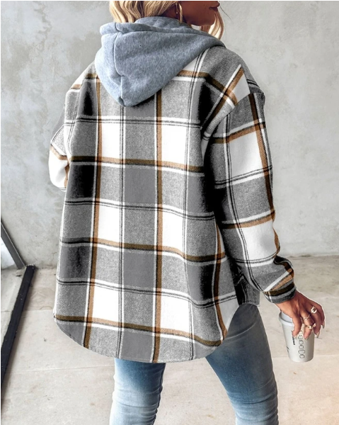 Sweat à capuche imprimé confortable pour femme | Sweat à capuche doux et décontracté pour tous les jours