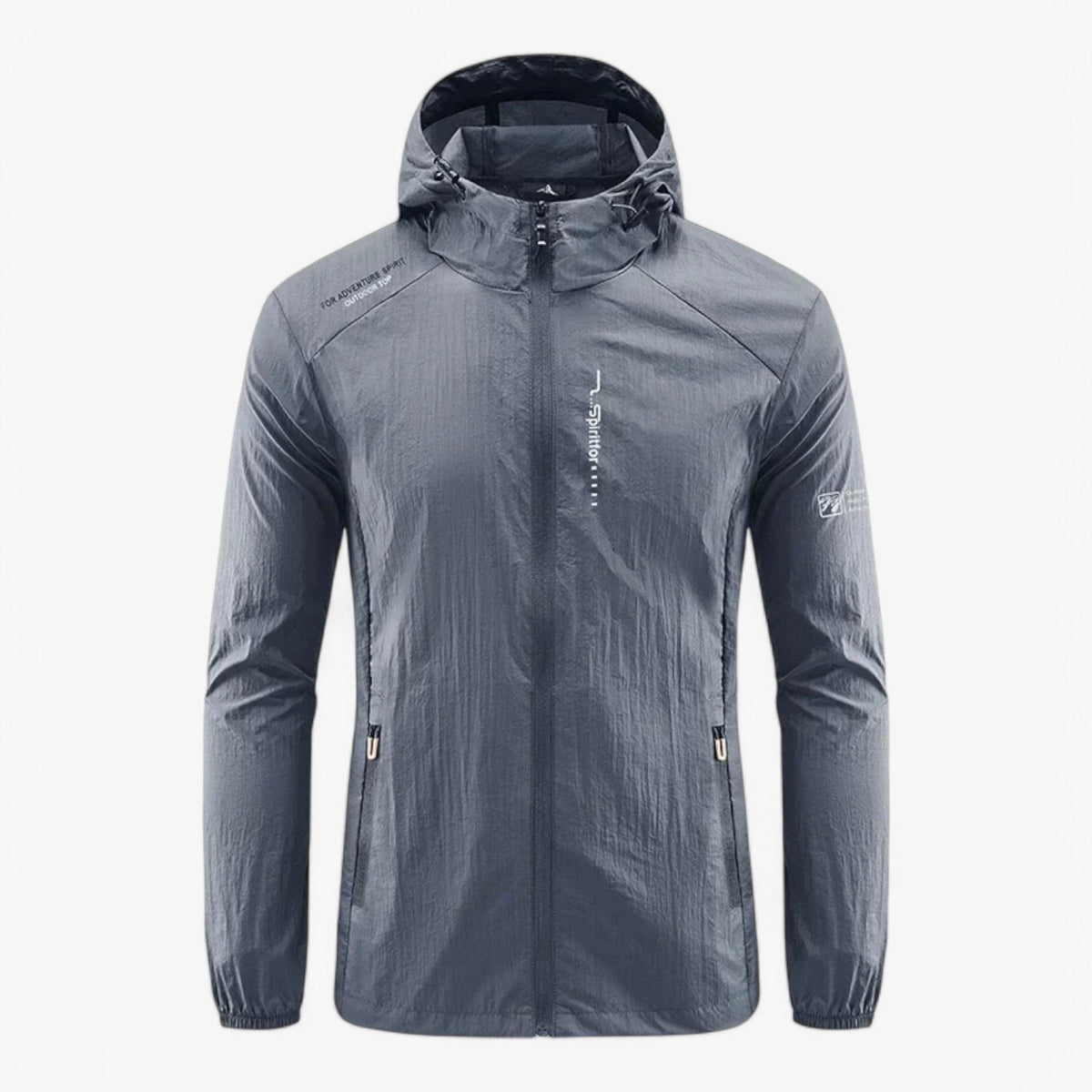 Heren Wind- En Waterdichte Jas Met Capuchon | Lichtgewicht Outdoorjas