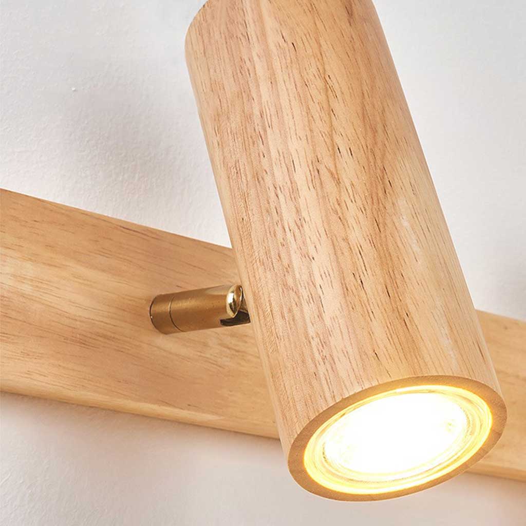 Skandinavisk træloftslampe