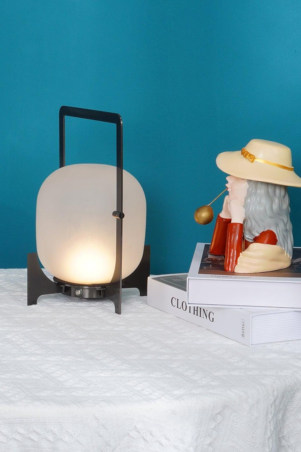 Twilight oppladbar bordlampe | IP65 LED-utendørslampe