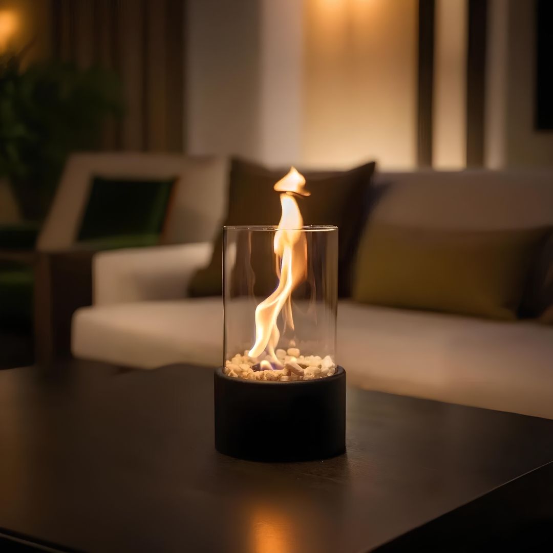 Everlasting Flame-olielampe | Elegant lanterne til inde og ude