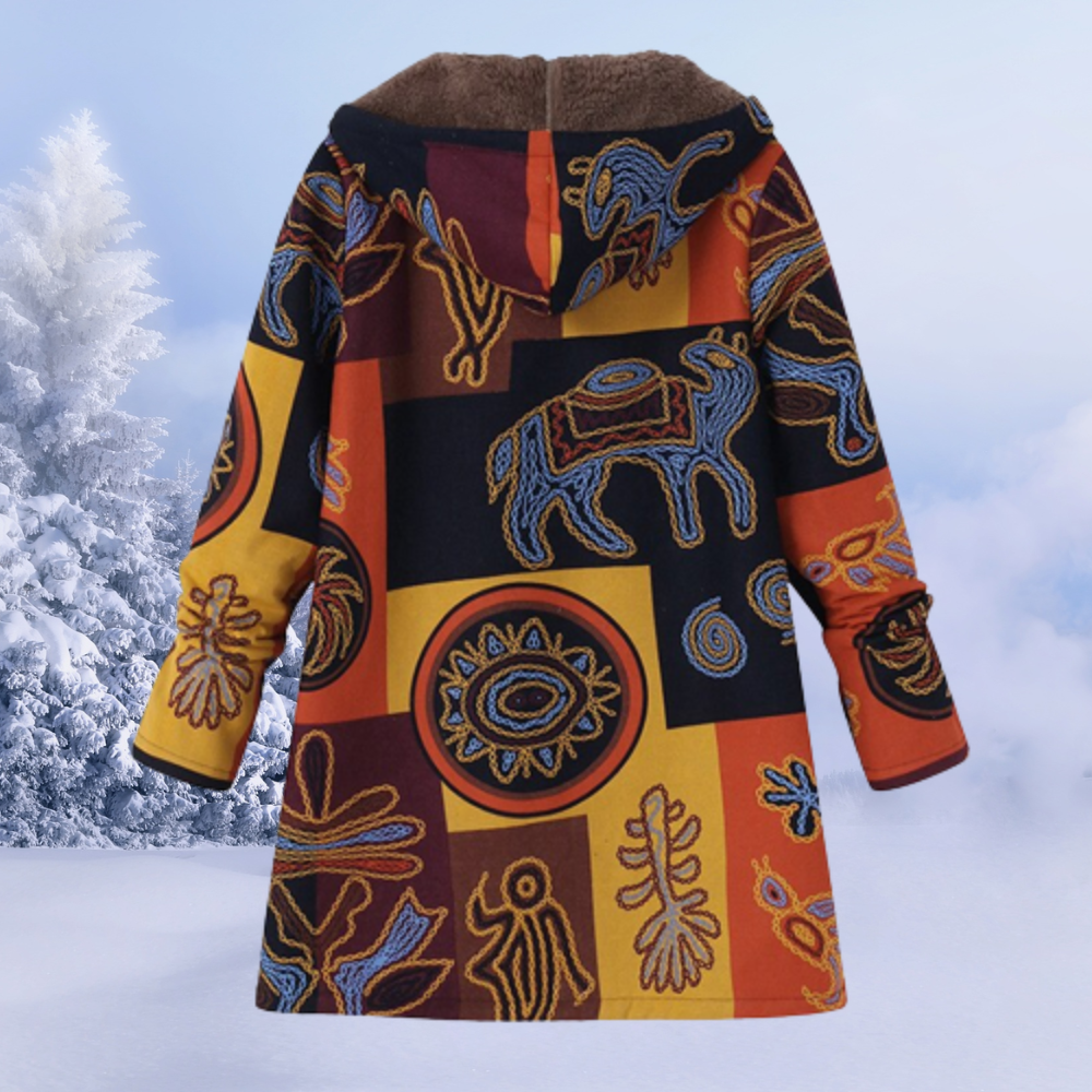 Dames Warme Fleece Hoodiejas Met Rits | Teddy Fleece Winterjas