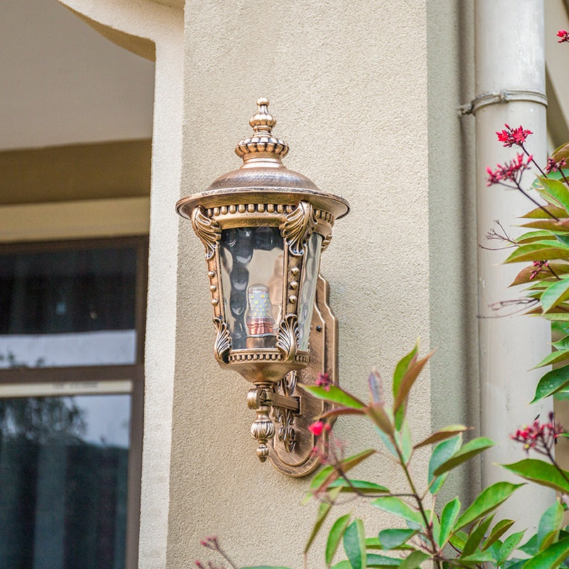 Retro Waterdichte Lotus Wandlamp | Europese LED Buitenlamp