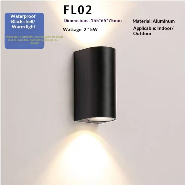 Moderne Waterdichte Buitenwandlamp | IP65 LED Wandlamp