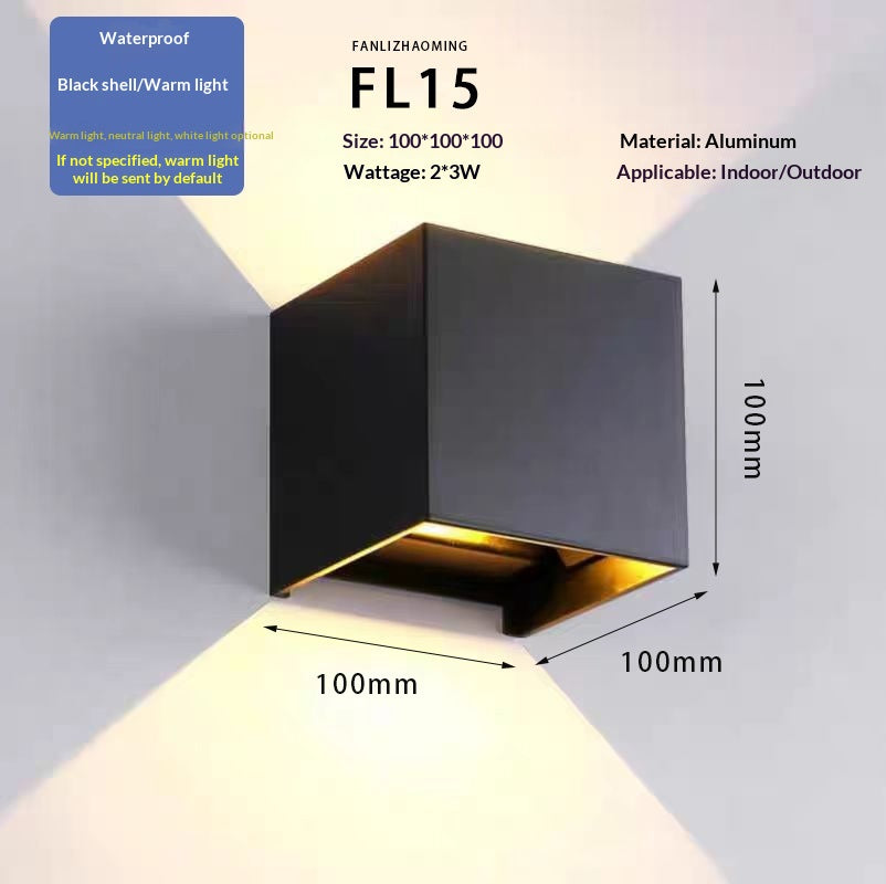 Moderne Waterdichte Buitenwandlamp | IP65 LED Wandlamp