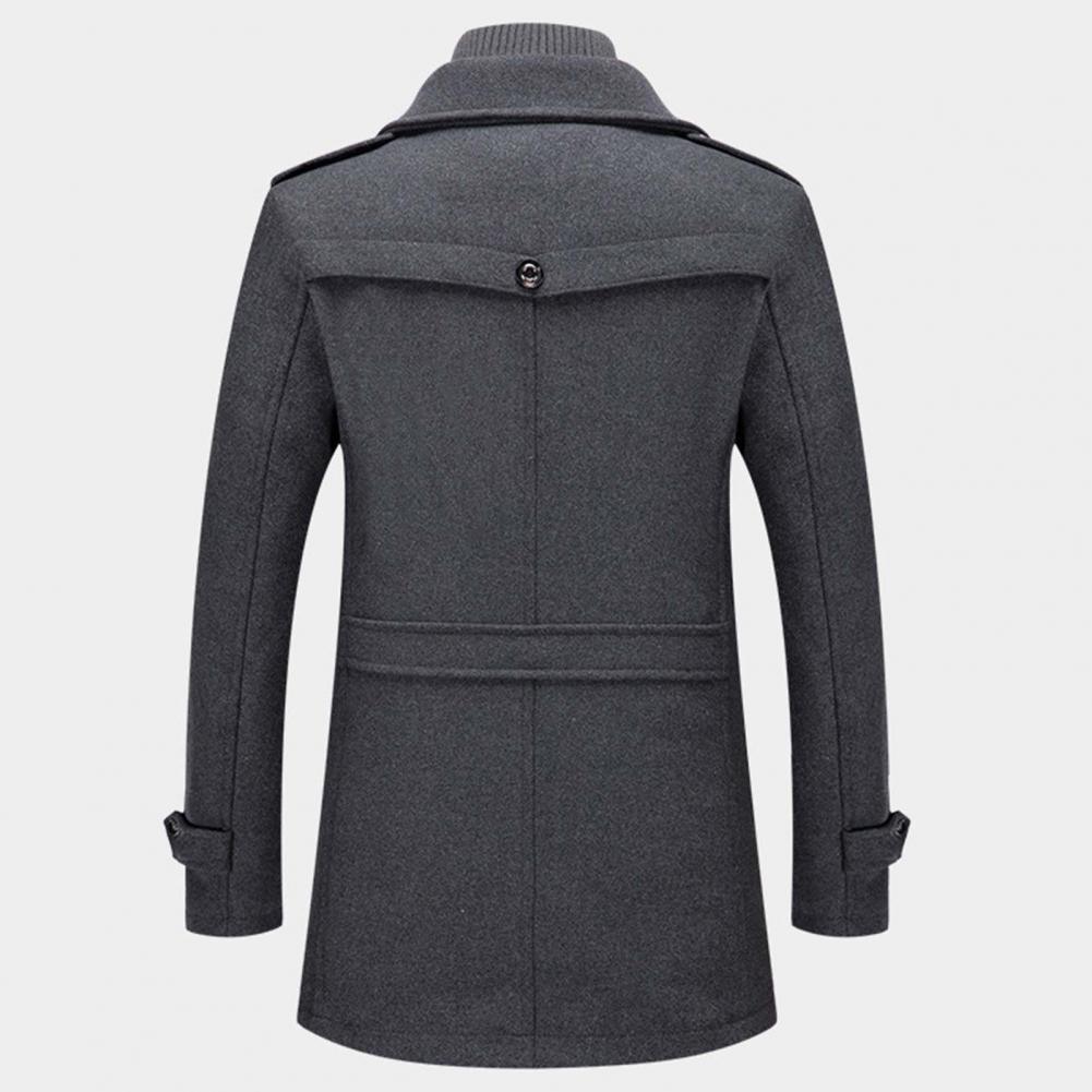 Manteau d’hiver long pour homme | Parka chaude et coupe-vent