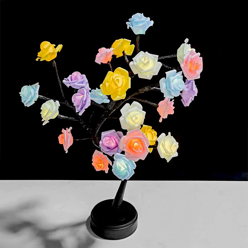 LED Rozenboom Lamp | Decoratieve Bloemenlamp Met Aanraakbediening