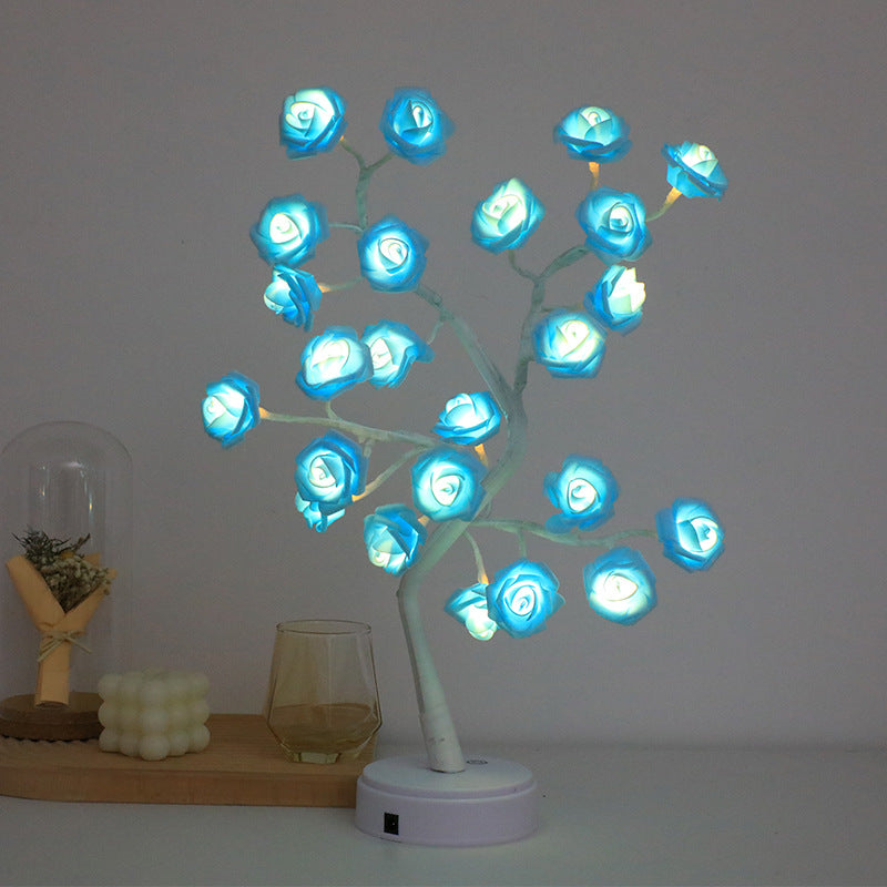 LED Rozenboom Lamp | Decoratieve Bloemenlamp Met Aanraakbediening