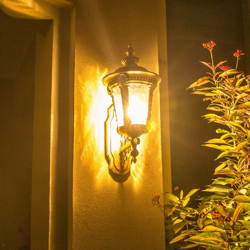 Retro Waterdichte Lotus Wandlamp | Europese LED Buitenlamp