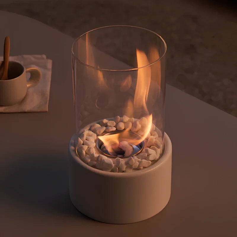 Everlasting Flame-olielampe | Elegant lanterne til inde og ude