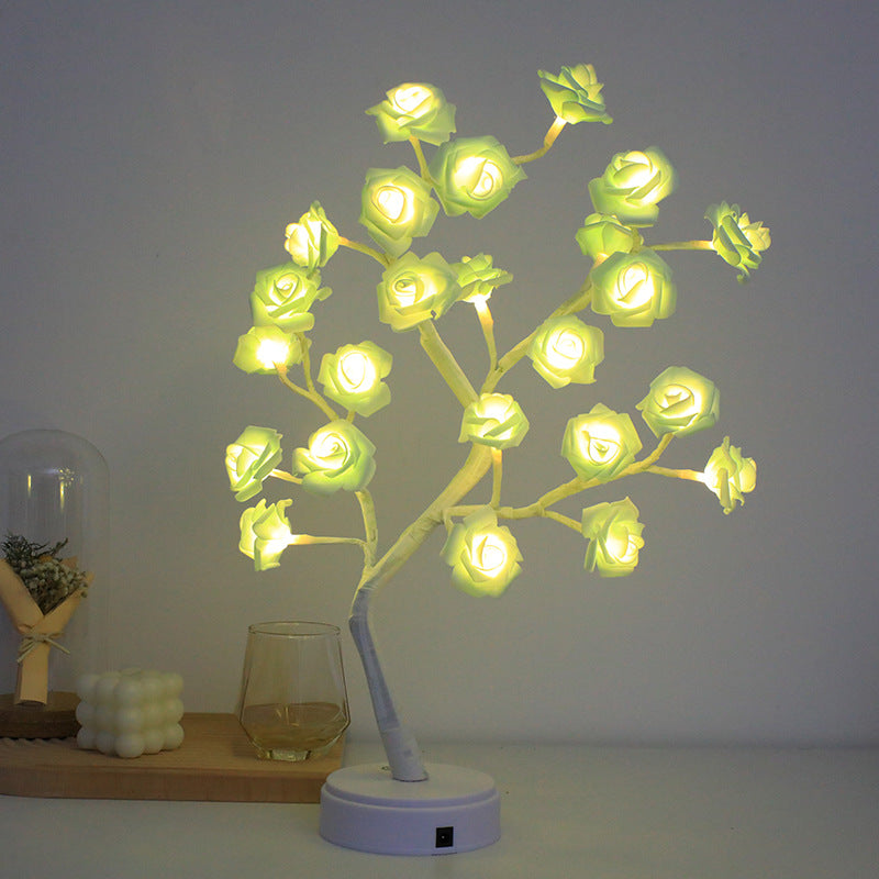 LED Rozenboom Lamp | Decoratieve Bloemenlamp Met Aanraakbediening