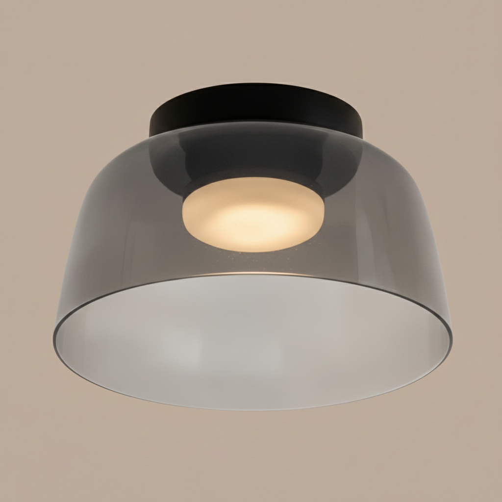 Moderne Designer Glas Loftlampe