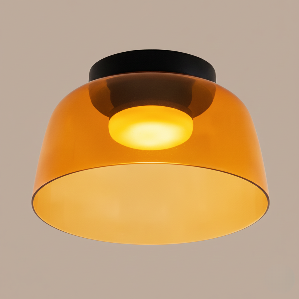 Moderne Designer Glas Loftlampe