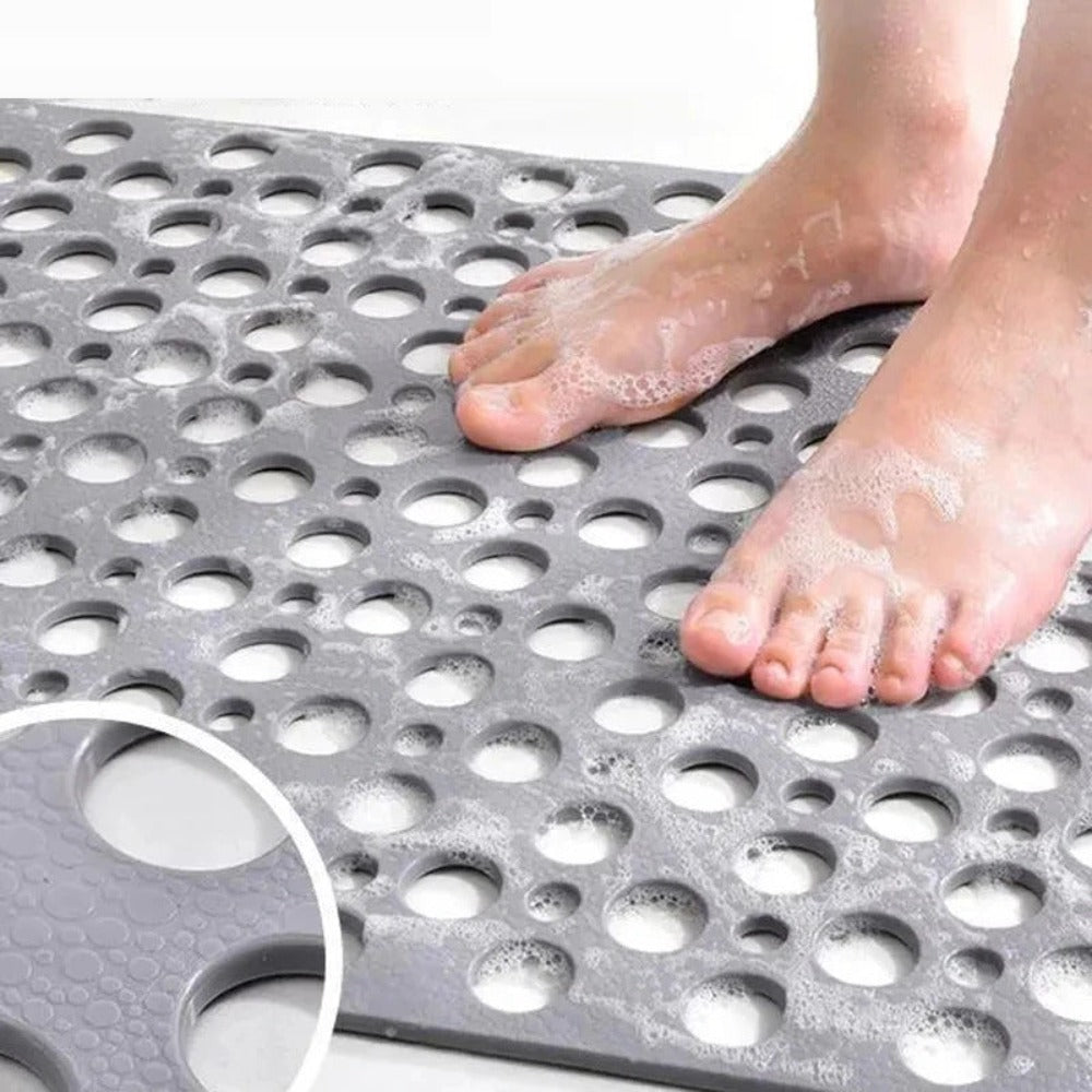 Alfombrilla de Ducha Antideslizante Antibacteriana Segura