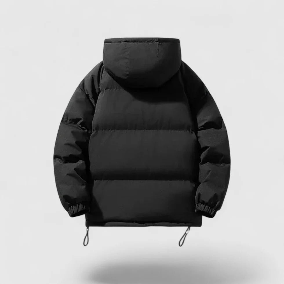 Heren Winter Pufferjack Met Capuchon | Warme Gewatteerde Jas