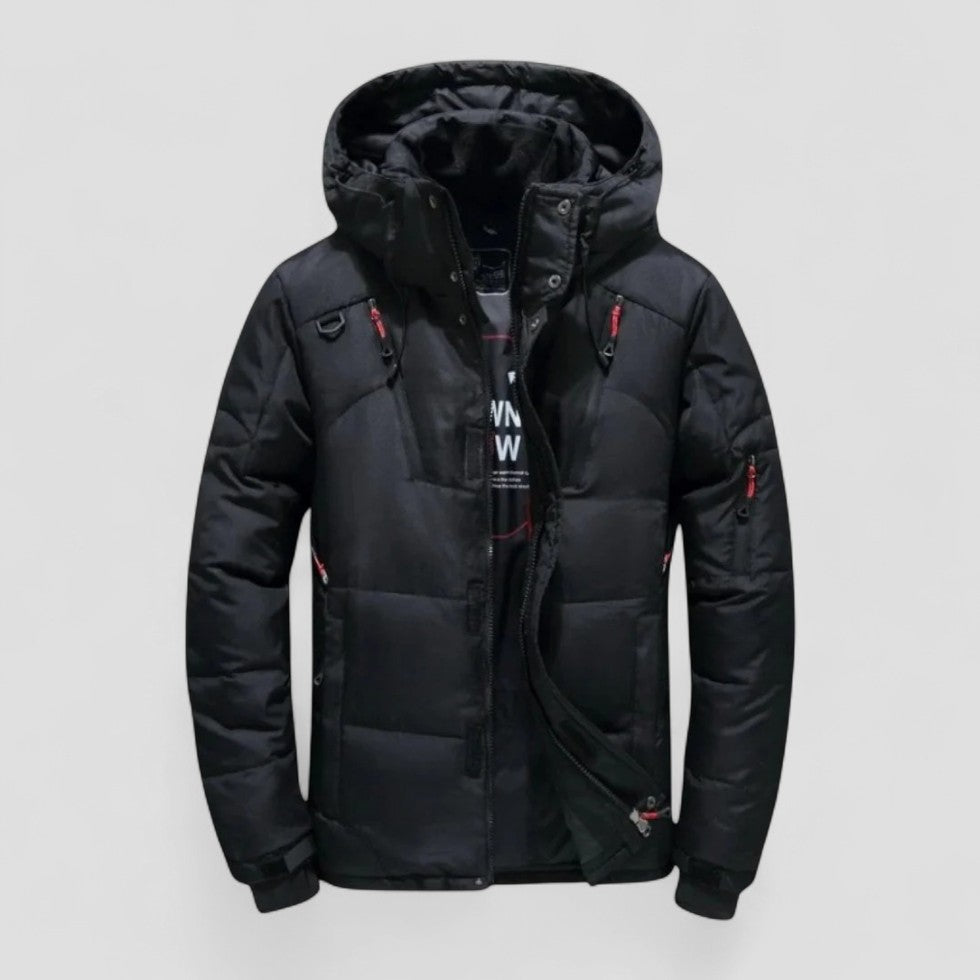 Gevoerde Winterjas Met Capuchon Voor Heren | Warme Fleecejas