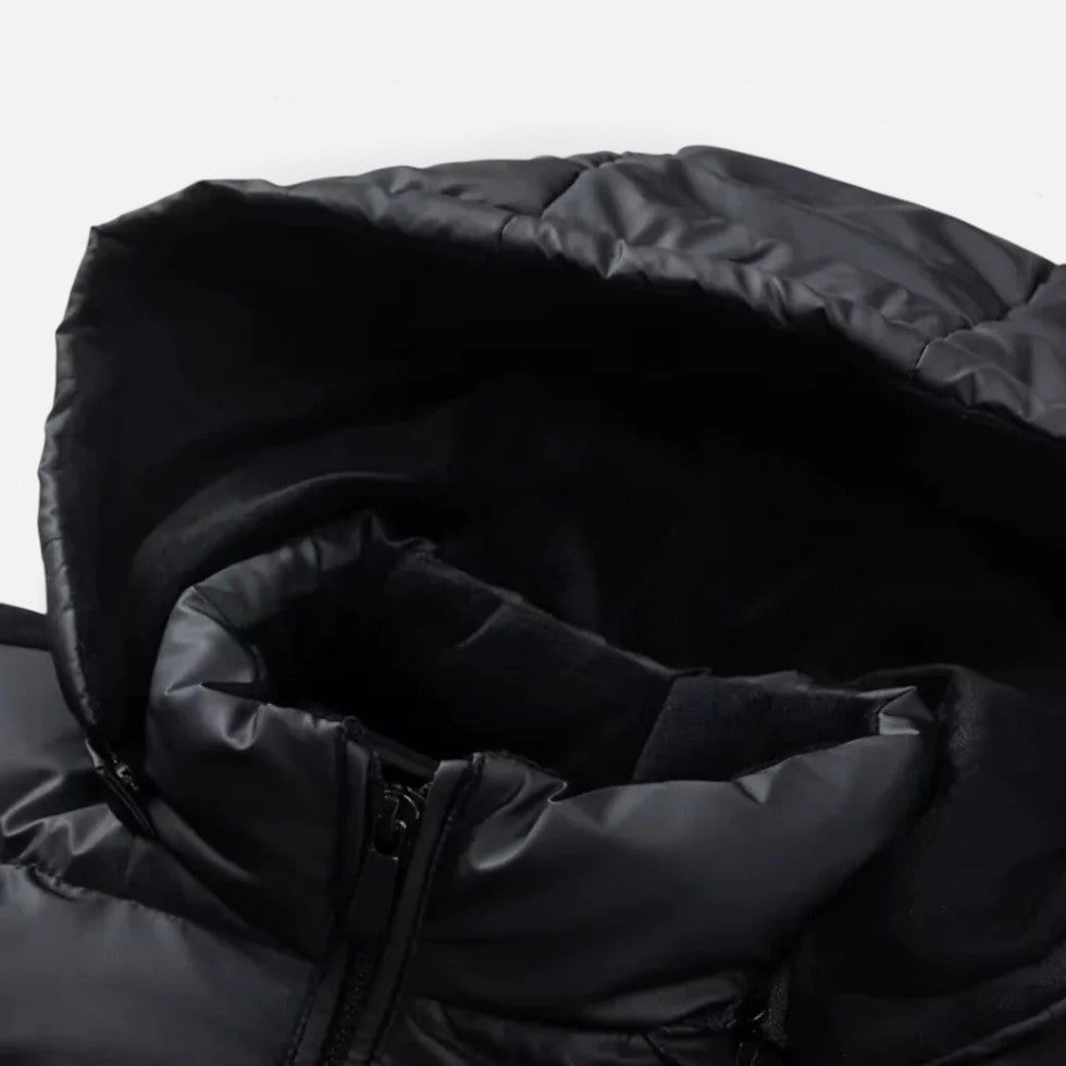 Gewatteerde Herenjas Met Capuchon | Warme Casual Winterjas