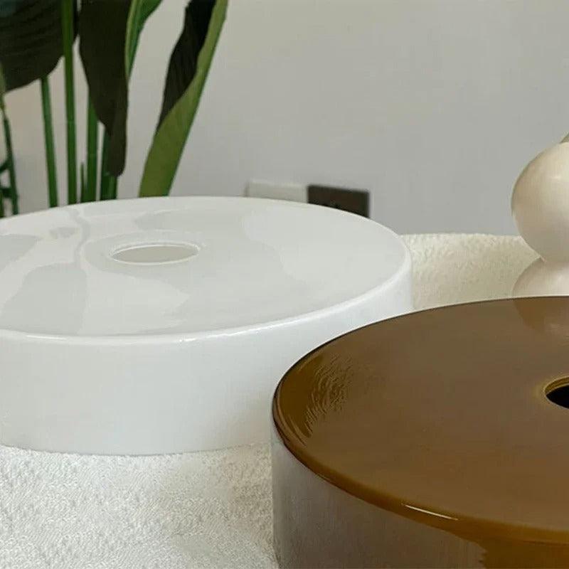 Retro-glashængelampe | italiensk vintage G9-lampe