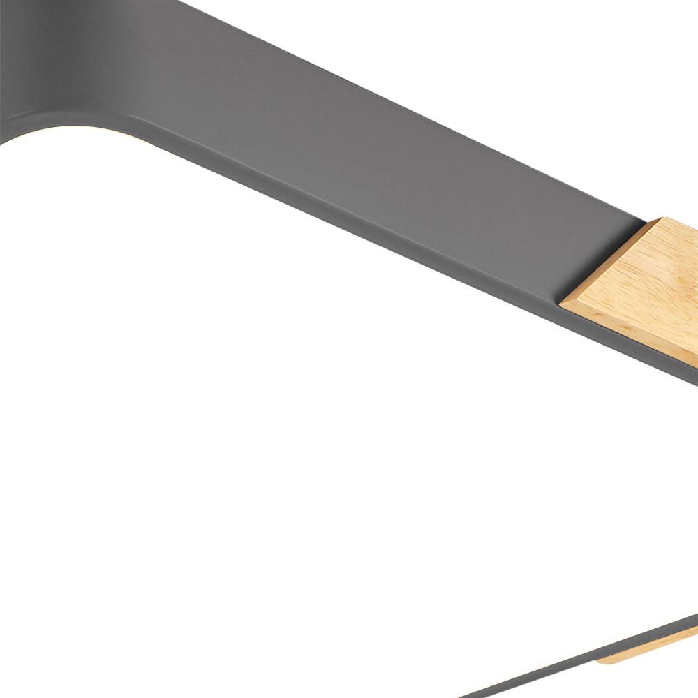 Löla – Moderne LED loftslampe med træ & akryl diffuser
