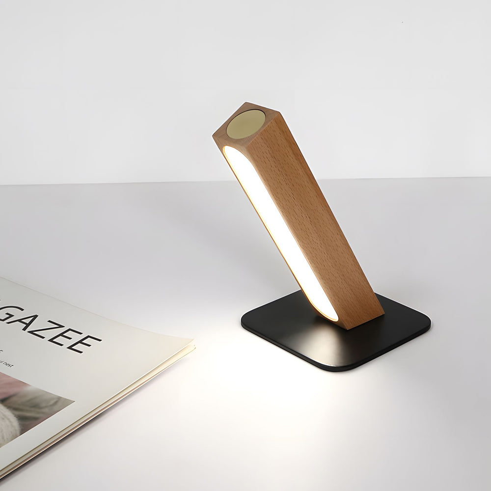 Touch bordlampe med LED lineær stemningsbelysning & 360° justerbart hoved