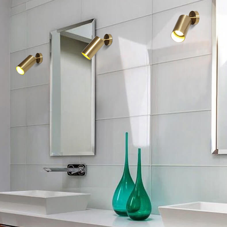 Moderne elegant gylden spotlight