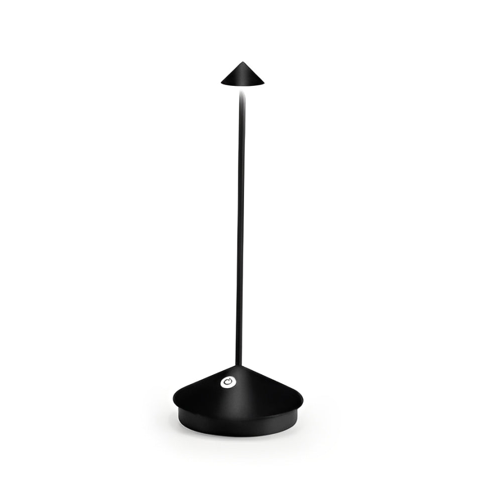 Skandinavisk Minimalistisk Bordlampe med Dæmpbar LED & Trådløst Design